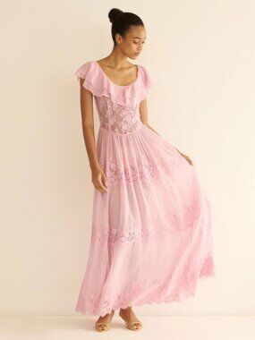 Doen Joyelle Dress - Pink Hydrangea [New]